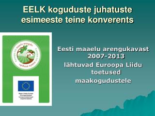 EELK koguduste juhatuste esimeeste teine konverents