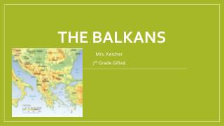 The Balkans