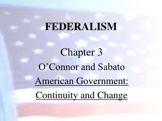 FEDERALISM