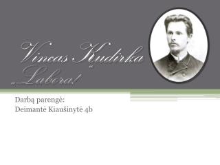 Vincas Kudirka