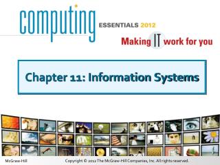 Chapter 11: Information Systems