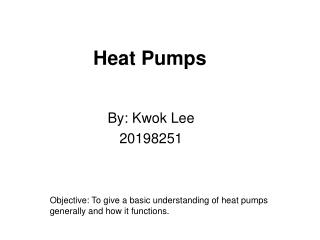 Heat Pumps