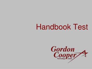 Handbook Test