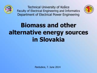 Technical University of Košice Faculty of Electrical Engineering and Informatics