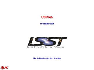 Utilities 14 October 2008