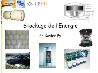 Stockage de l’Energie Pr Xavier Py