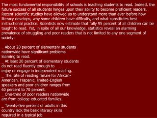 _ Twenty-five percent of adults in this country lack the basic literacy skills