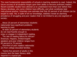 _ Twenty-five percent of adults in this country lack the basic literacy skills