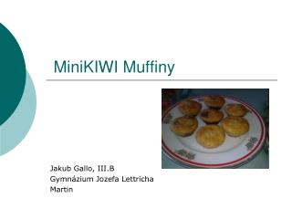 MiniKIWI Muffiny