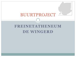 BUURTPROJECT