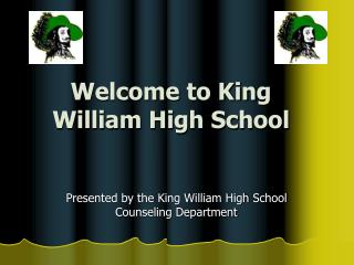 Welcome to King William High School