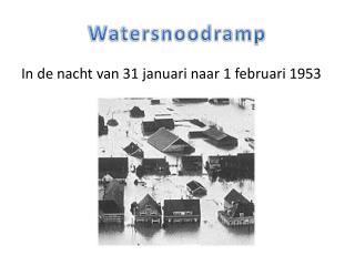 Watersnoodramp