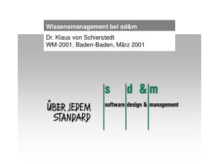 Dr. Klaus von Schierstedt WM-2001, Baden-Baden, März 2001