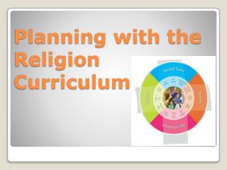 Planning with the Religion Curriculum