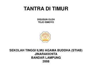 TANTRA DI TIMUR