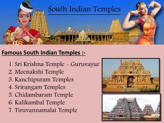 Temples in South India