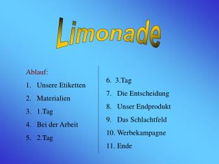 Limonade