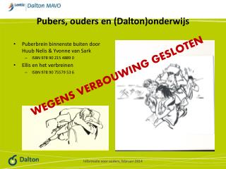 Pubers, ouders en (Dalton)onderwijs