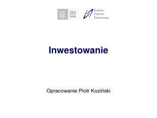 Inwestowanie