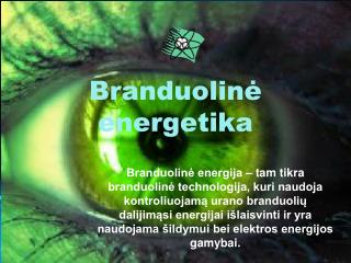 Branduolinė energetika