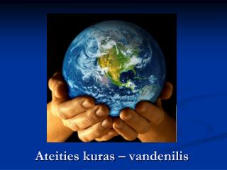 Ateities kuras – vandenilis