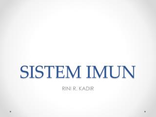 SISTEM IMUN