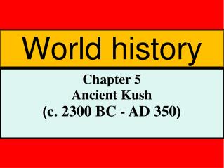 World history