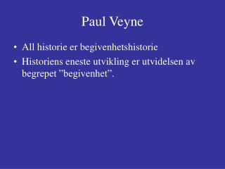 Paul Veyne