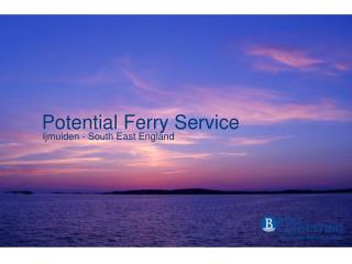 Potential Ferry Service