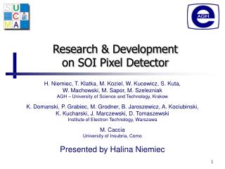 Research &amp; Development on SOI Pixel Detector