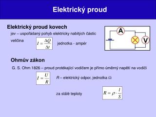 Elektrický proud