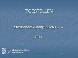 TOESTELLEN