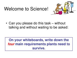 Welcome to Science!