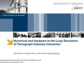 Numerical and Hardware-in-the-Loop Simulation of Pantograph-Catenary Interaction