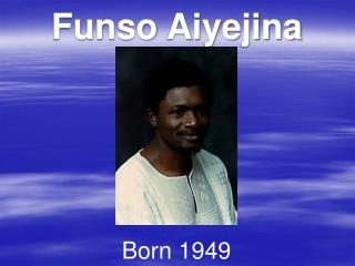 Funso Aiyejina