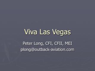 Viva Las Vegas