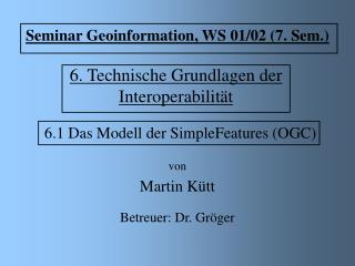 6. Technische Grundlagen der Interoperabilität