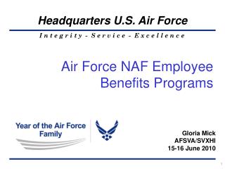 Air Force NAF Employee Benefits Programs