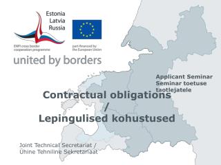 Contractual obligations / Lepingulised kohustused