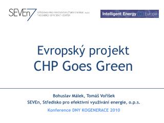 Evropský projekt CHP Goes Green