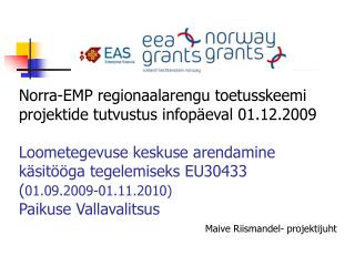 Maive Riismandel- projektijuht