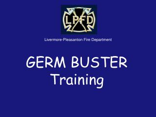 GERM BUSTER Training