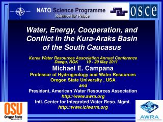 Water, Energy, Cooperation, and Conflict in the Kura-Araks Basin of the South Caucasus