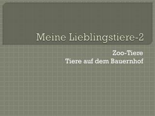 Meine Lieblingstiere-2