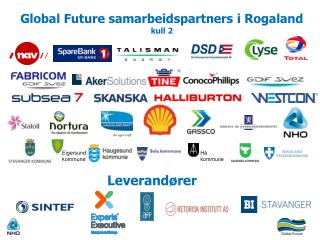 Global Future samarbeidspartners i Rogaland kull 2