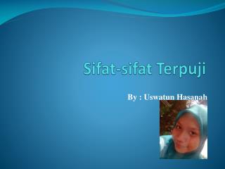 Sifat-sifat Terpuji