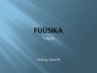 Füüsika