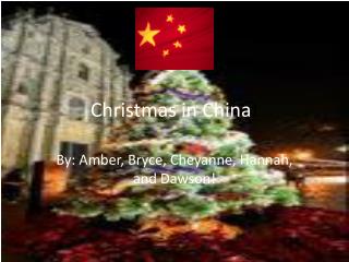 Christmas in China !