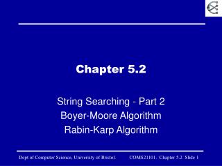 Chapter 5.2