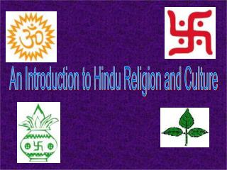 An Introduction to Hindu Religion and Culture